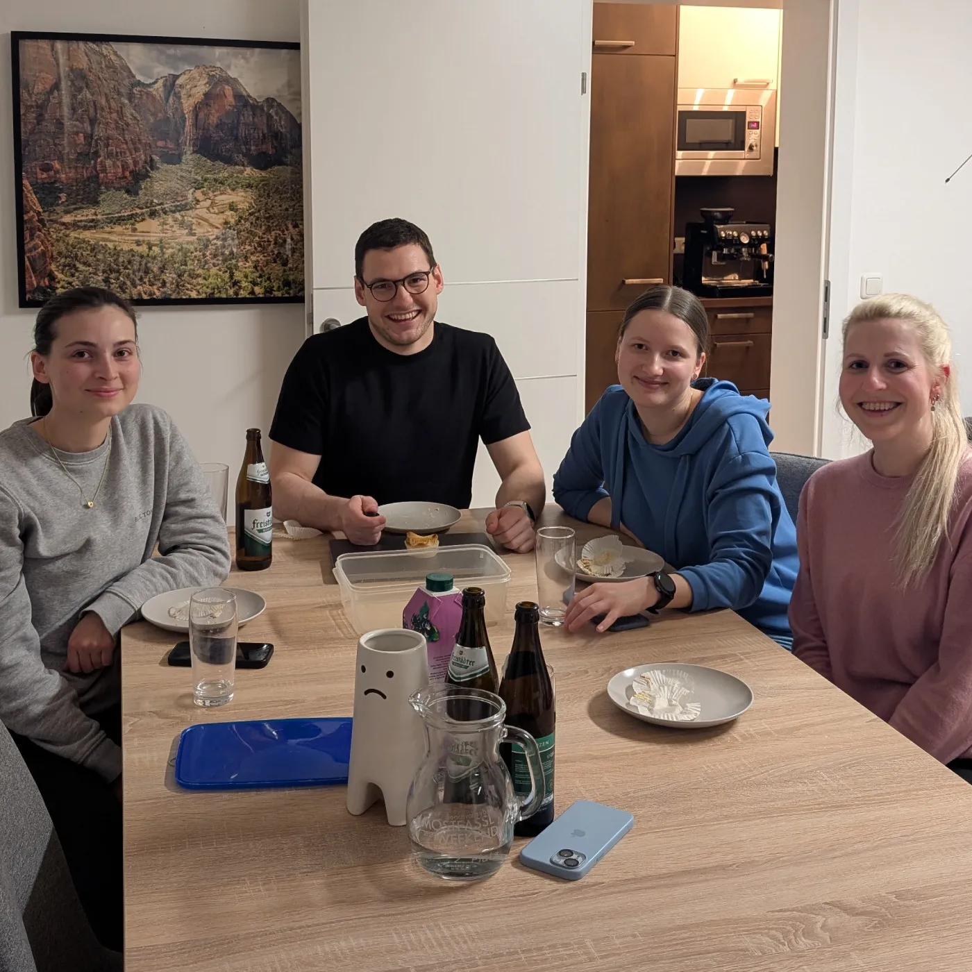 Four leaky space blobs bei da Buchbesprechung